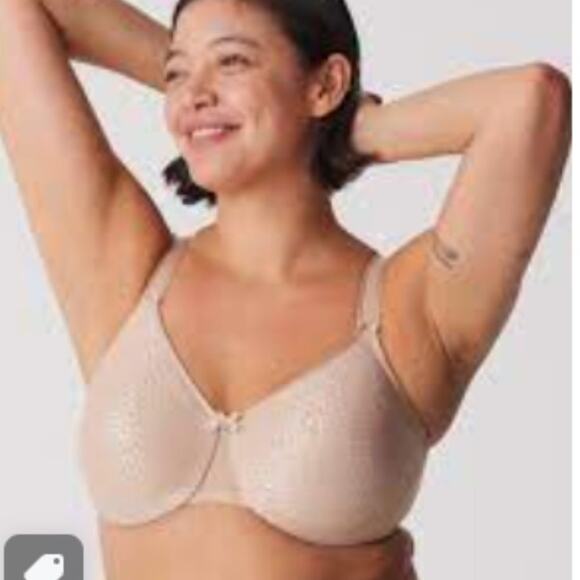 NWT CHANTELLE Magnifique Minimizer Embroidered Strap Bra 42D - Picture 1 of 11